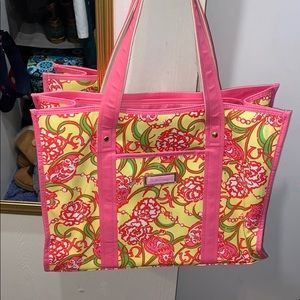 Lilly Pulitzer x Chi Omega tote